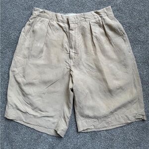 Tan Polo Ralph Lauren shorts.